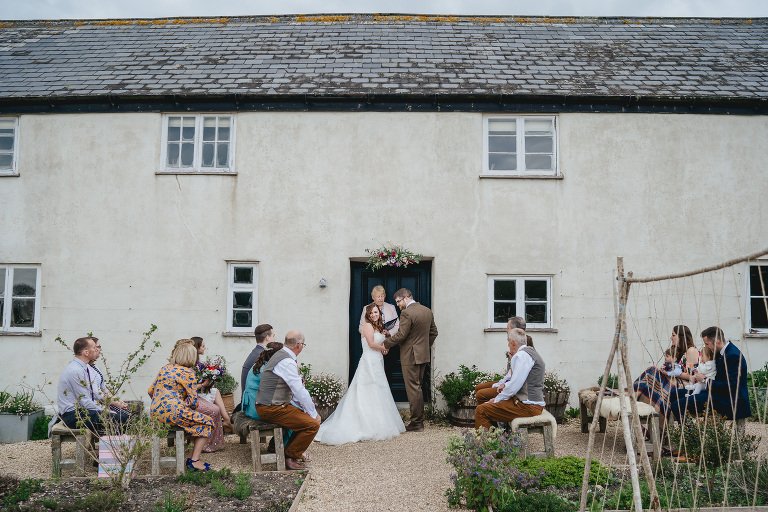 An Intimate Wedding At River Cottage Lindsey Ash Helen Lisk